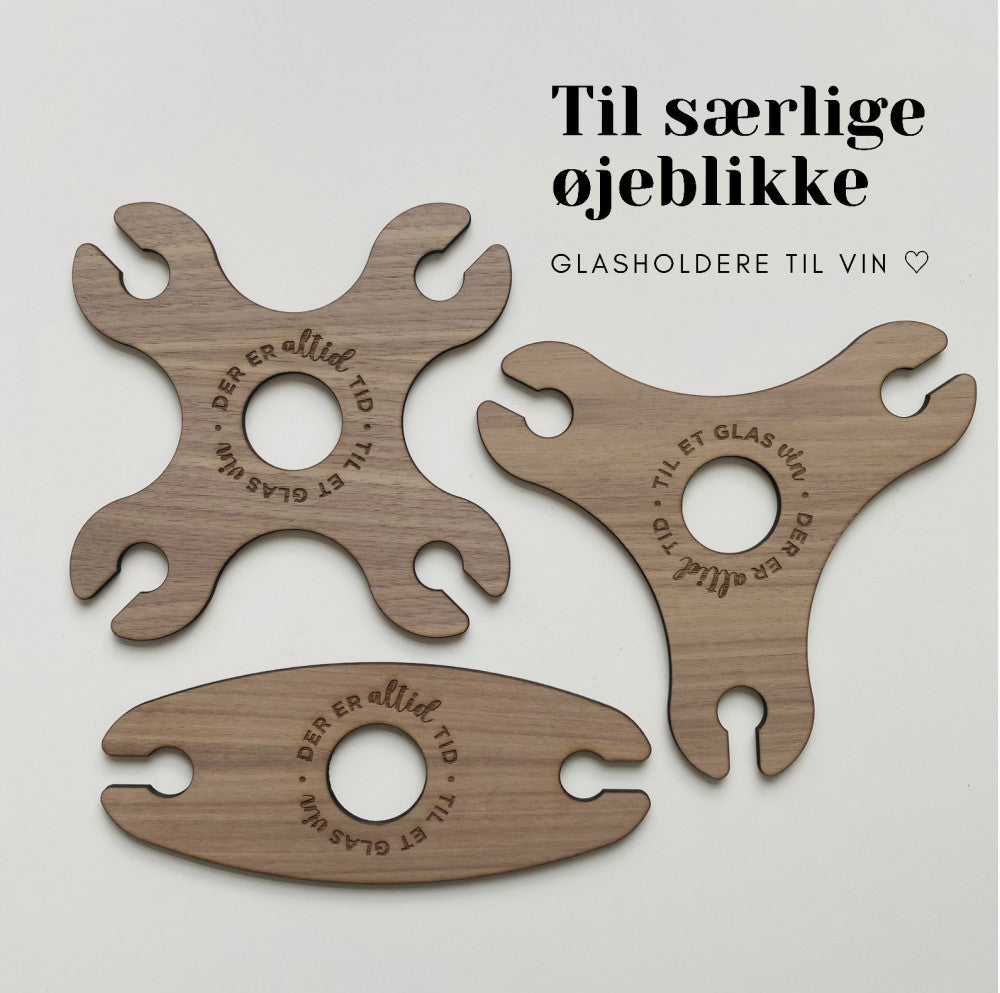 Glasholder til vinflasker Woodenfactory