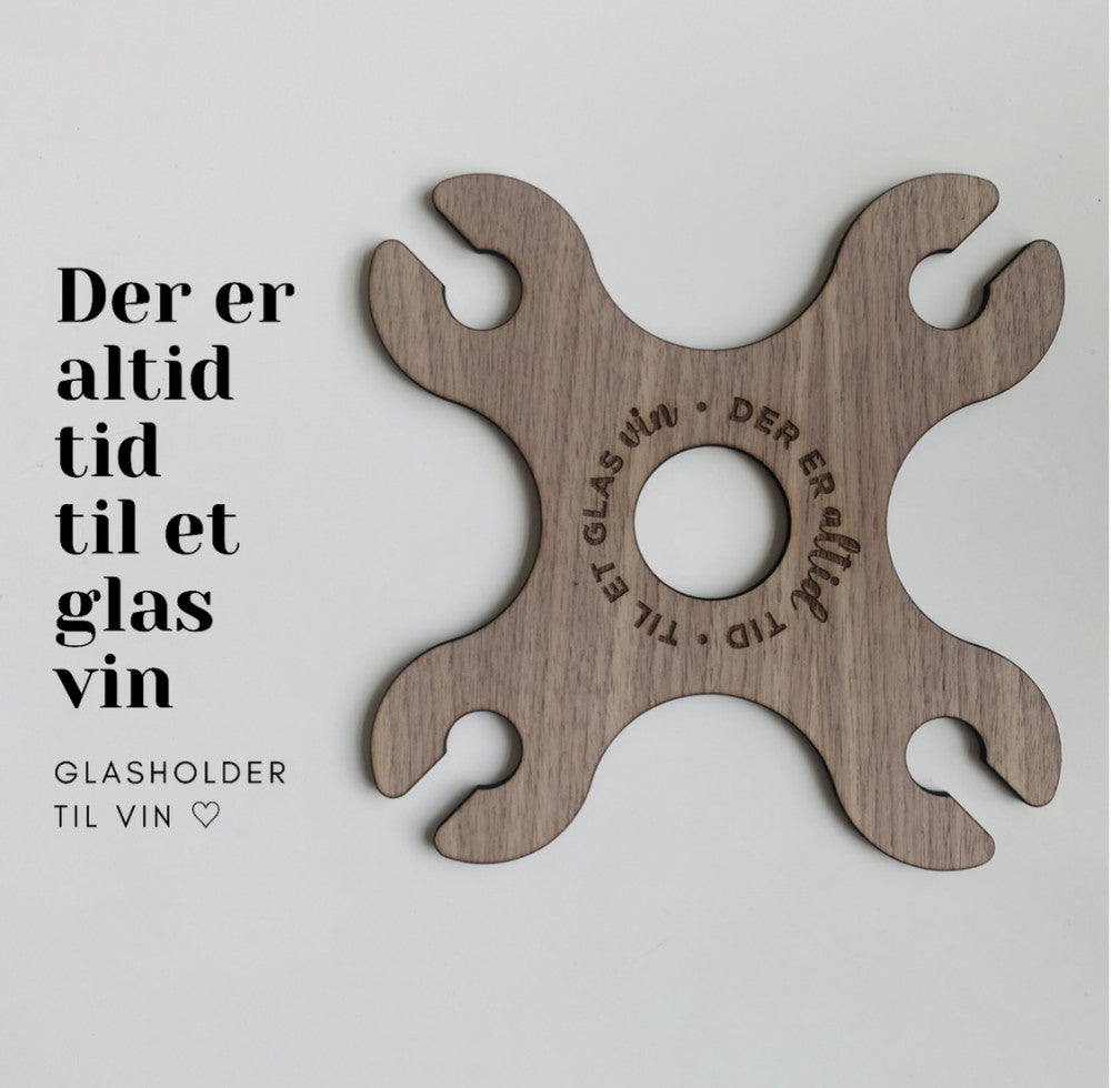Glasholder til vinflasker Woodenfactory