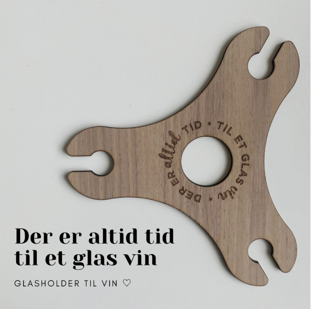Glasholder til vinflasker Woodenfactory